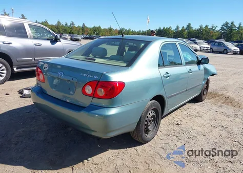 2006 Toyota Corolla Ce from USA, damaged, VIN 2T1BR32E56C695535